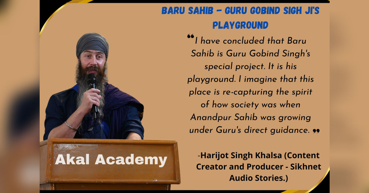  Spiritual Development Program by Harjot Singh Khalsa- Content Creater and Producer of SikhNet Audio Stories.